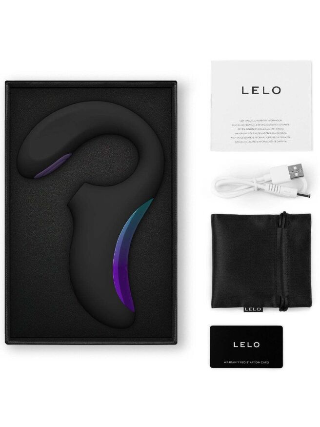 Стимулятор LELO Enigma Double Sonic Black