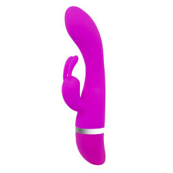 Вибратор со стимулирующим отростком для клитора Pretty Love Freda Vibrator Purple