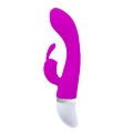 Вибратор со стимулирующим отростком для клитора Pretty Love Freda Vibrator Purple