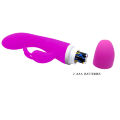 Вибратор со стимулирующим отростком для клитора Pretty Love Freda Vibrator Purple