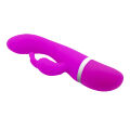 Вибратор со стимулирующим отростком для клитора Pretty Love Freda Vibrator Purple