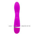 Вибратор со стимулирующим отростком для клитора Pretty Love Freda Vibrator Purple