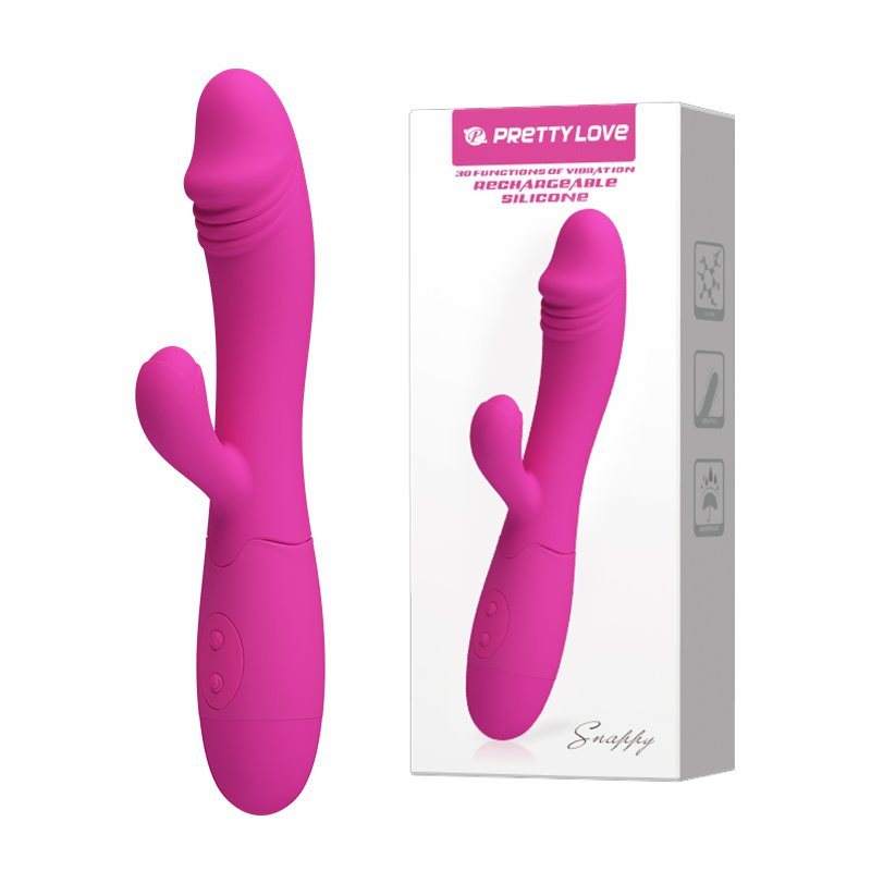 Вибратор кролик - Pretty Love Snappy Vibrator Pink