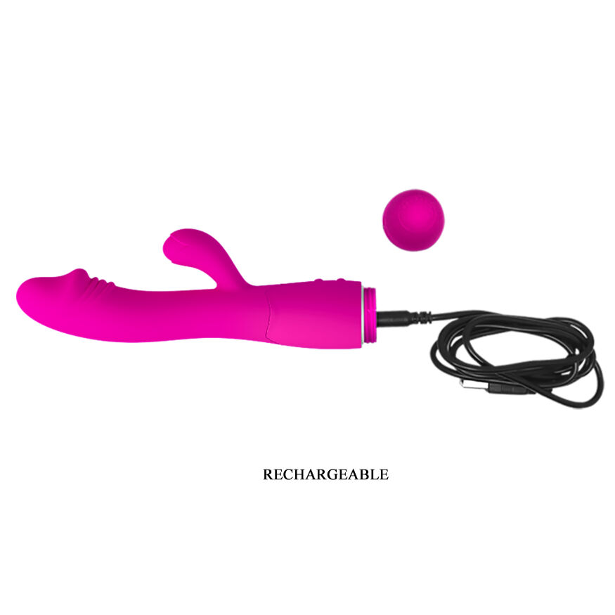 Вибратор кролик - Pretty Love Snappy Vibrator Pink