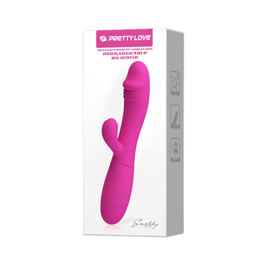 Вибратор кролик - Pretty Love Snappy Vibrator Pink