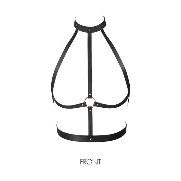 Портупея Bijoux Indiscrets MAZE  -  H Harness Black