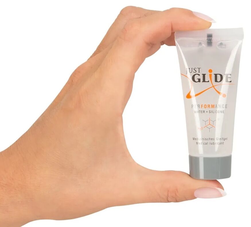 Гибридный гель-лубрикант Just Glide Performance, 20 ml