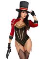 Костюм циркачки Leg Avenue Ravishing Ringmaster Bodysuit XS