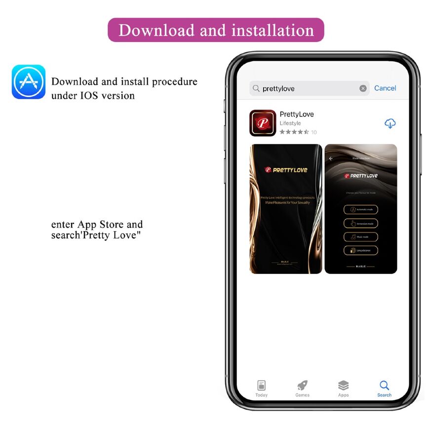 Виброяйцо управляемое смартфоном Pretty Love - Casper Mobile APP, BI-014654HP-1