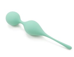 Вагінальні кульки Sweet Em на м'якому з'єднанні, бірюзові, 17 х 3.3 см