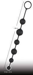 Анальные шарики - Black Velvets Anal Beads