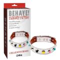 Ошейник с шипами Chisa Behave! Collar With Thorns, белый