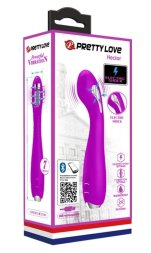 Смарт вибратор Pretty Love - HECTOR G-SPOT VIBRATOR с электростимуляцией, BI-014765HP