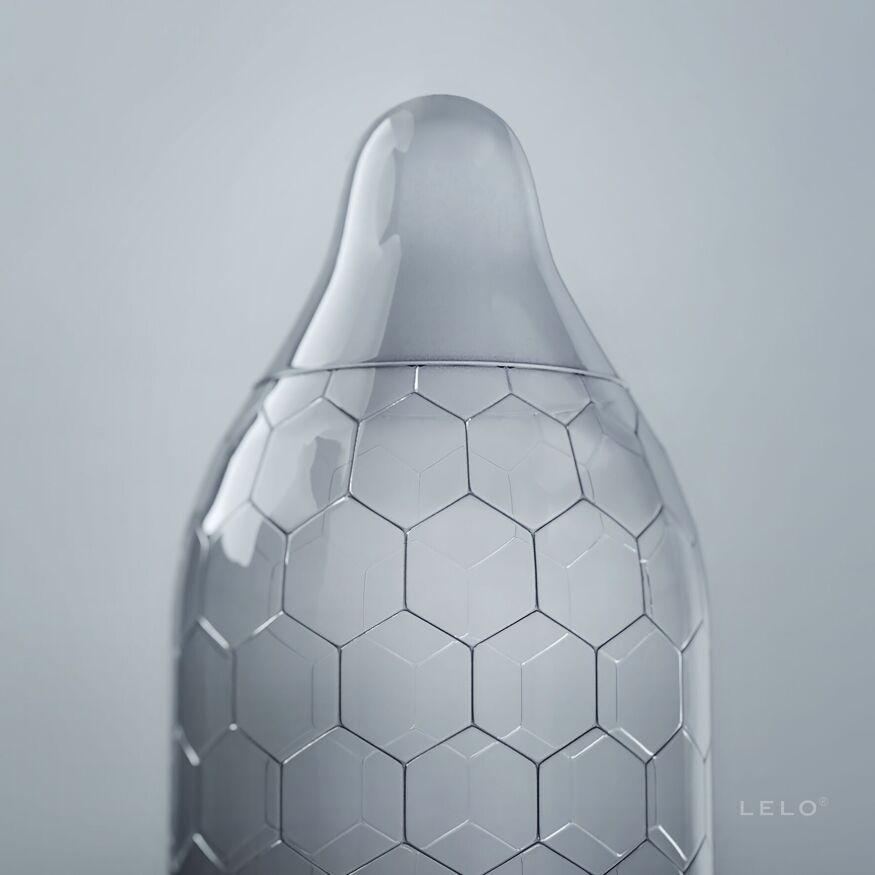 Презервативы LELO HEX Condoms Original 3 Pack (мятая упаковка!!!)