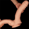 Великий товстий подвійний фалоімітатор - King-Sized Realistic Mega Double Dildo 12"