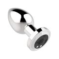 Анальна пробка - Rechargeable Butt Plug Vibrator Silver