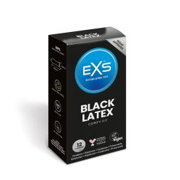 Презервативи чорні - EXS Black Latex, 12 шт.