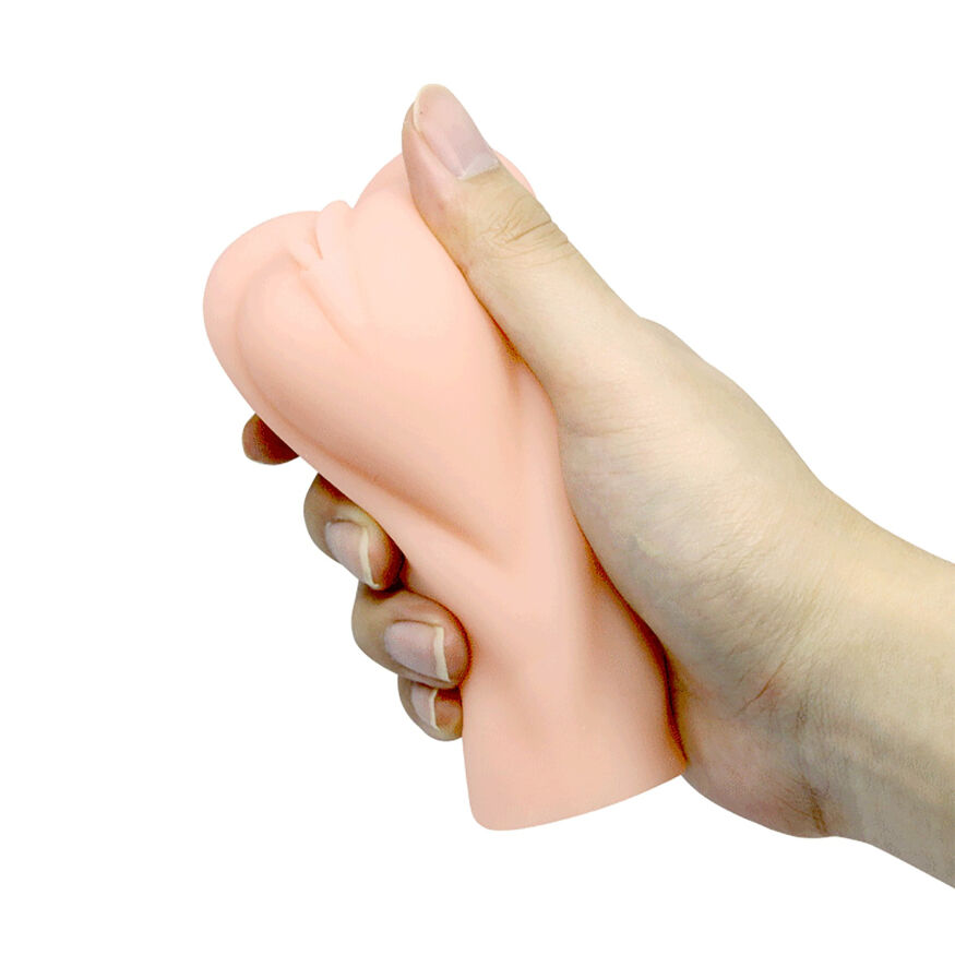 Мастурбатор с  технологией выработки лубриканта Crazy Bull - Realistic Masturbator, BM-009210K
