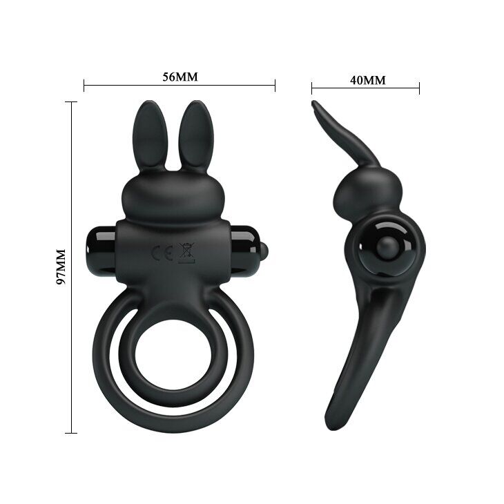 Кольцо эрекционное серии Pretty Love " Vibrant penis ring III" BI-210206
