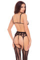 Комплект STRAIGHT UP 3 PC GARTER SET BLACK, S/M
