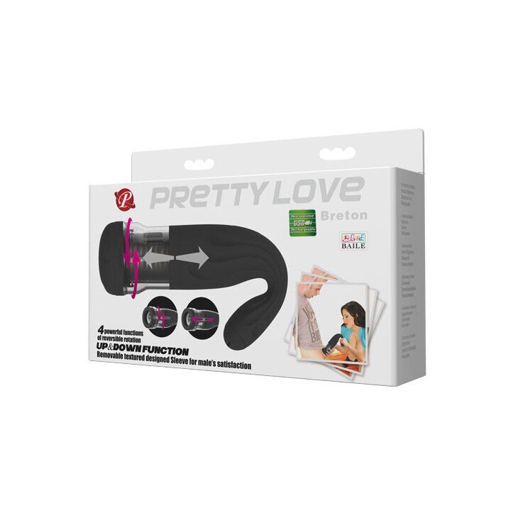 Автоматический перезаряжаемый мастурбатор Pretty Love - Breton, BM-00900T45-1