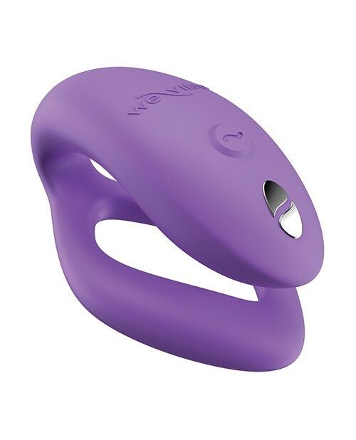 Смарт - Вібратор для пари WE-VIBE SYNC O LIGHT, фіолетовий