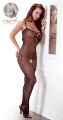 Бодістокінг - 2550059 NO:XQSE Net Catsuit Black - 2XL/3XL