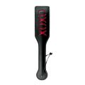 Паддл из экокожи Zwarte Leren Paddle, черный, 32.5 см
