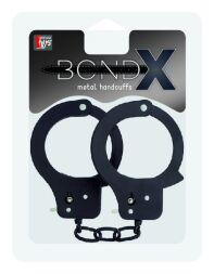 Наручники металеві Dream toys BondX cuffs, чорні