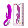 Силиконовый вибратор с инновационным стимулятором клитора Pretty Love Nicola Vibrator Purple