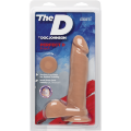 Фаллоимитатор Doc Johnson The D - Perfect D - 8 Inch With Balls - ULTRASKYN, диаметр 5,1см