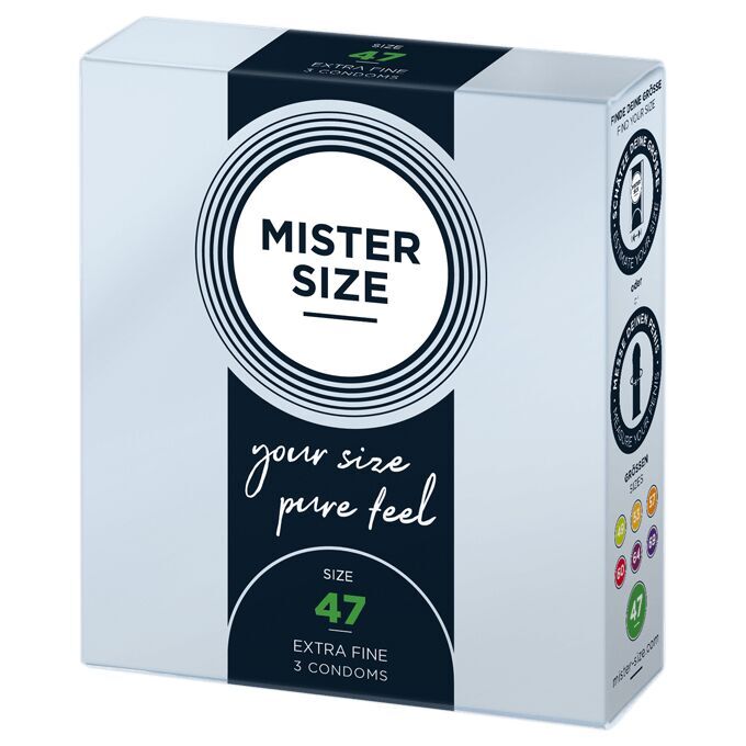 Презервативы MISTER SIZE 47мм (3 шт)