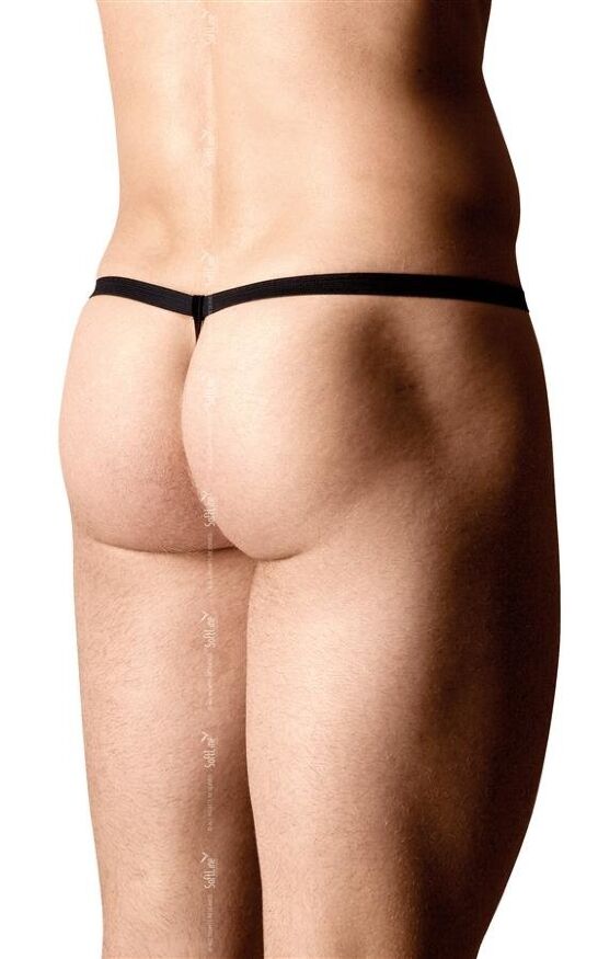 Чоловічі стрінги - Mens Thong 4531, grey panther, S-L