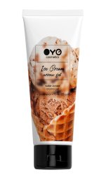 Универсальный ароматизированный увлажняюший гель-лубрикант OYO - Ice Cream aroma gel, 75 ml.