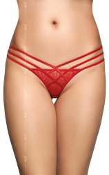 Жіночі стрінги - G-String 2492, red - M/L