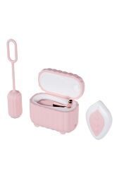 Набор вибраторов Blush Play With Me с пуьтом и кейсом, розовый, 2 шт