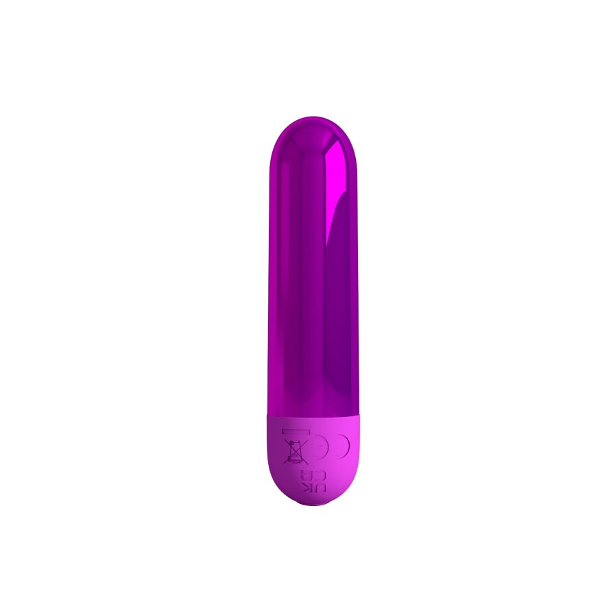 Перезаряжаемая вибропуля Pretty Love - Kiwi Purple, BI-300091