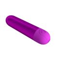 Перезаряжаемая вибропуля Pretty Love - Kiwi Purple, BI-300091