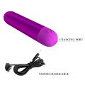 Перезаряжаемая вибропуля Pretty Love - Kiwi Purple, BI-300091