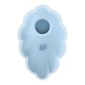 Вакуумный стимулятор с вибрацией Satisfyer Cloud Dancer Blue