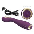 Смарт Вібратор з електростимуляцією - Pretty Love Hector Vibrator Dark Purple (App)