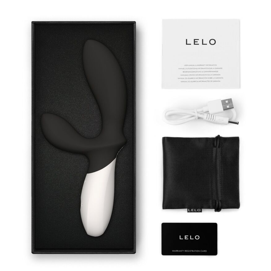 Мощный вибро-массажер простаты LELO Loki Wave 2 Black