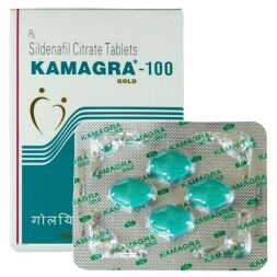 Kamagra Gold 100 - для лечения эректильной дисфункции. 4 таб.