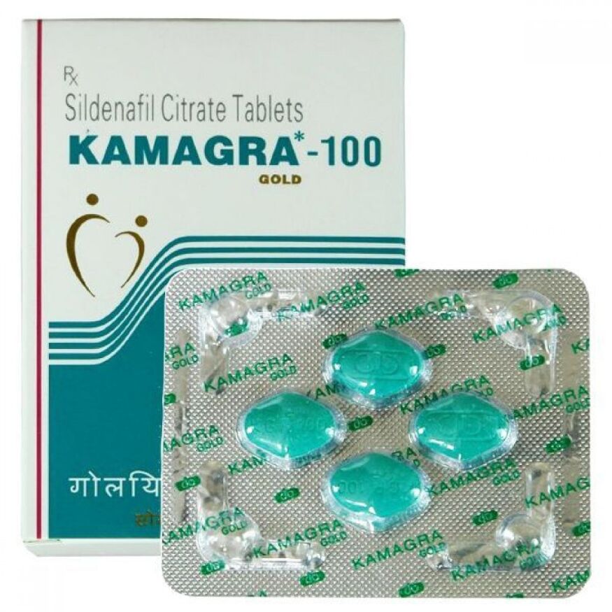 Kamagra Gold 100 (ціна за упаковку, 4 таб.)
