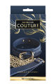 Ошейник с поводком BONDAGE COUTURE COLLAR AND LEASH BLUE   