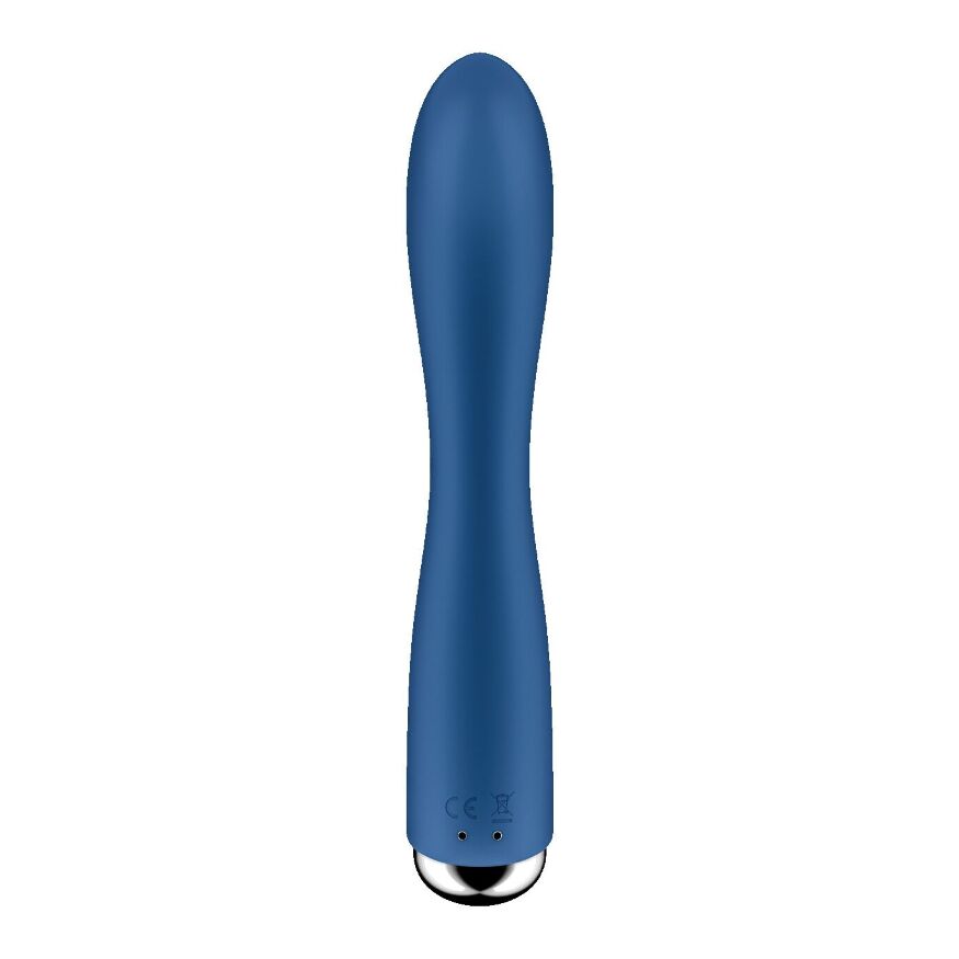 Вибратор-кролик с ротацией Satisfyer Spinning Rabbit 1 Blue, 3 мотора