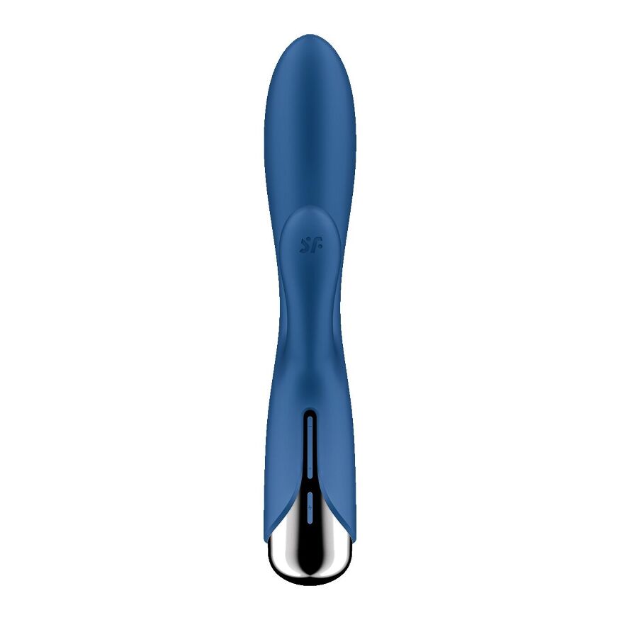 Вибратор-кролик с ротацией Satisfyer Spinning Rabbit 1 Blue, 3 мотора
