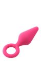 Анальная пробка Dream Toys FLIRTS PULL PLUG SMALL PINK