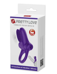 Кольцо эрекционное серии Pretty Love " Vibrant penis ring II "