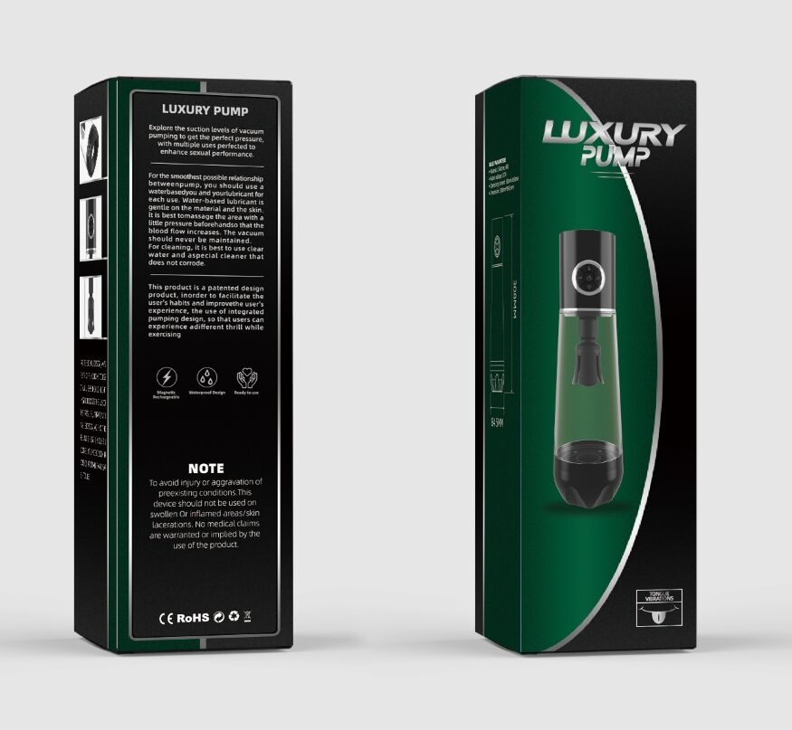 Водонепроницаемая, автоматическая вакуумная помпа с зарядкой от USB CANWIN Luxury Pump, P460AU